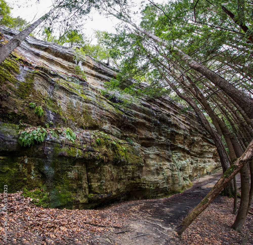 Whispering Cave, Hocking Hills State Park, Ohio Whispering Cave, Hocking Hills State Park, Ohio