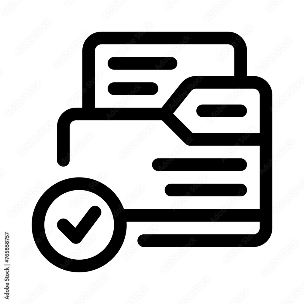 documents line icon documents line icon