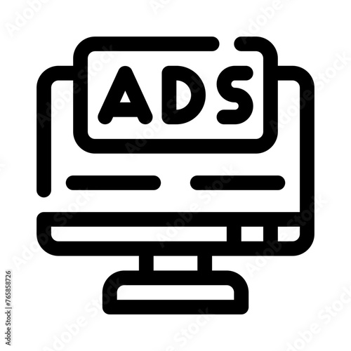 ads line icon