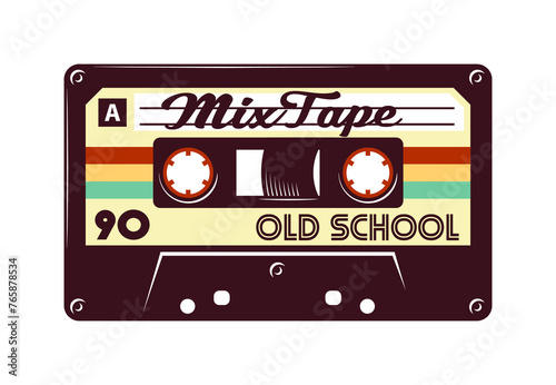 Retro Vintage Cassette Tapes