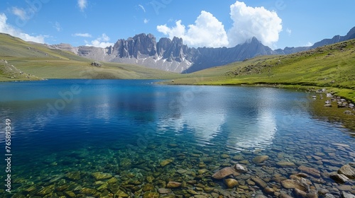 Natural lake