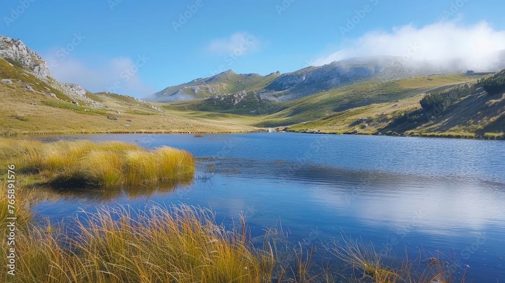 Natural lake