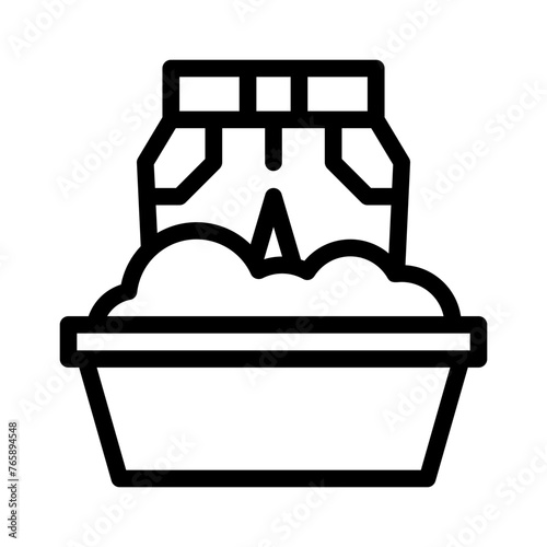 washbasin line icon