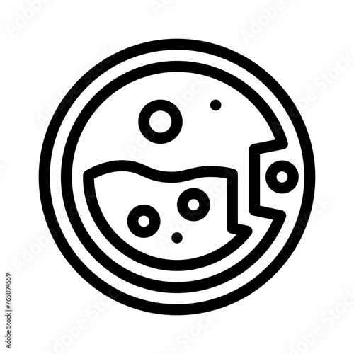washing liquid line icon