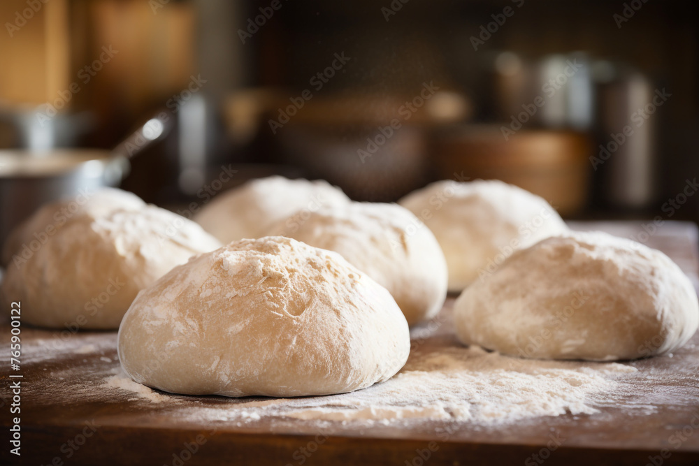the process of gluten development in dough - bake bread сreated with Generative Ai the process of gluten development in dough - bake bread сreated with Generative Ai