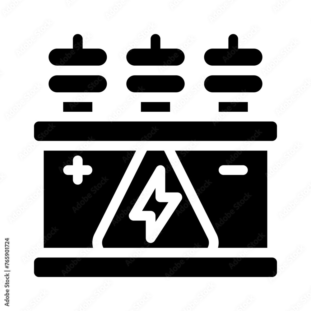 power plant glyph icon power plant glyph icon