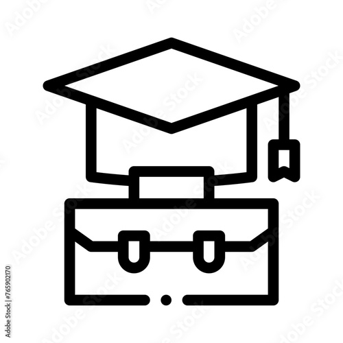 internship line icon