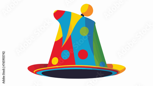 Funny Clown Cap Design