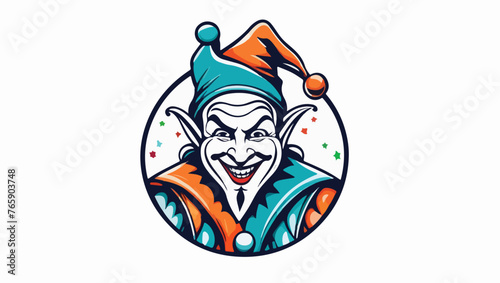 Circus Clown Facial Design