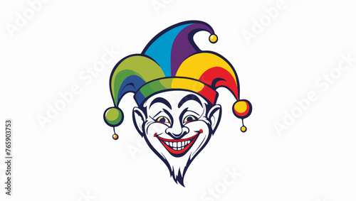 Funny Clown Portrait Graphic