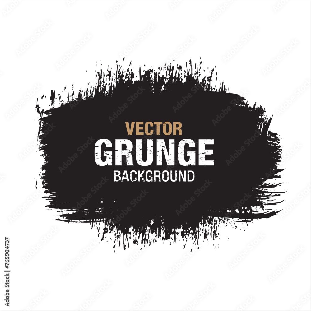 grunge black background, vector