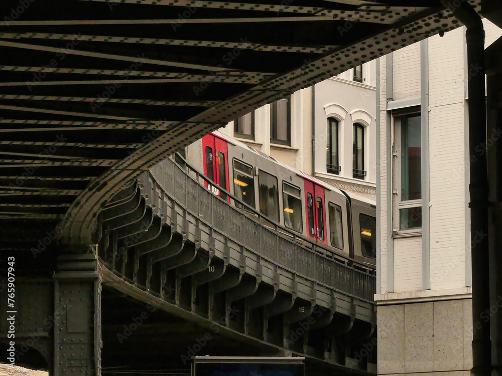 Subway in Hamburg