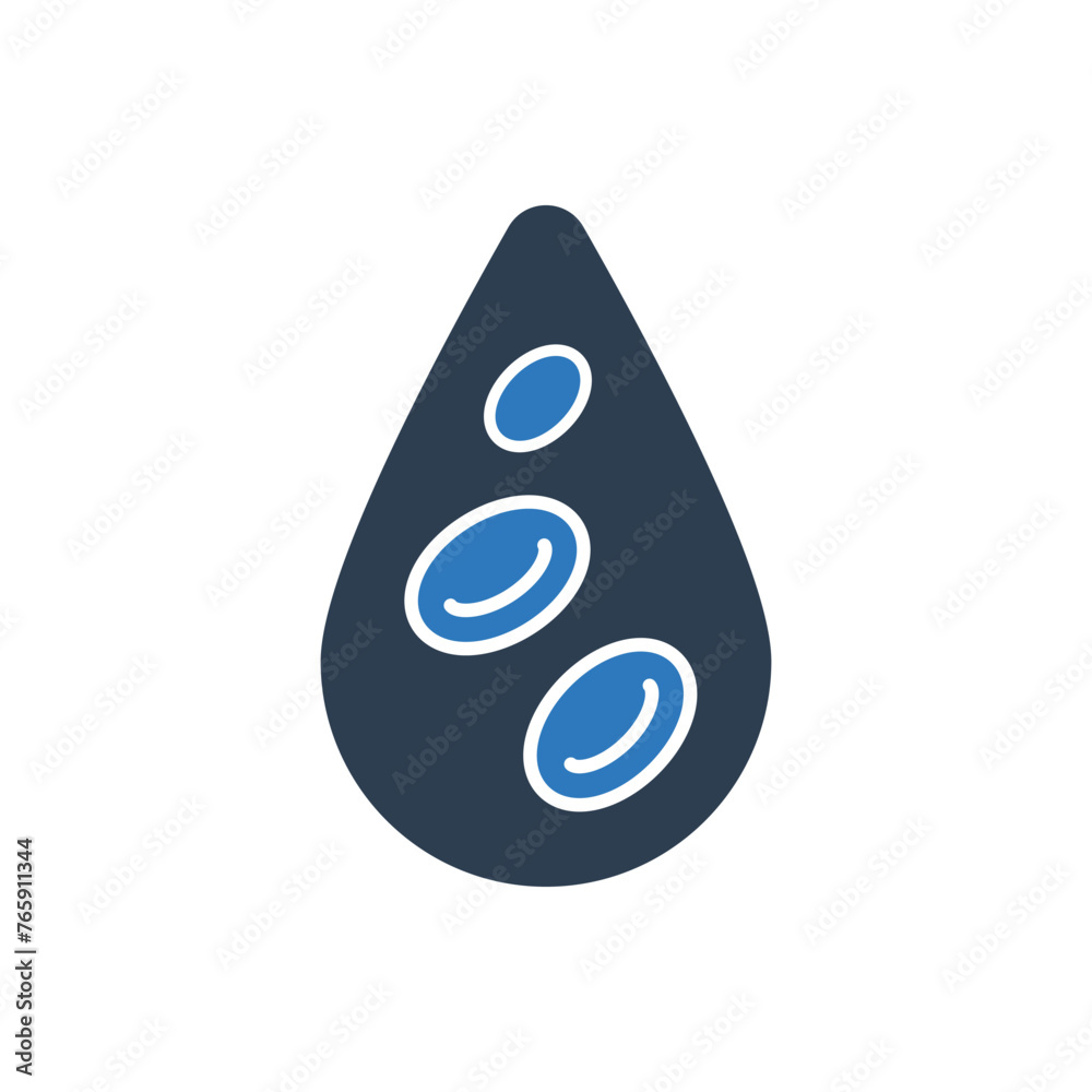 Hematology Icon -Blood Cells Icon Hematology Icon -Blood Cells Icon