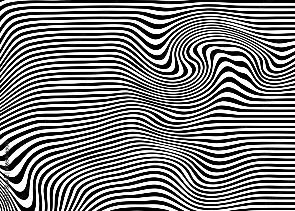 Indie Aesthetic Trippy Wave Pattern, Retro Psychedelic Background Indie Aesthetic Trippy Wave Pattern, Retro Psychedelic Background