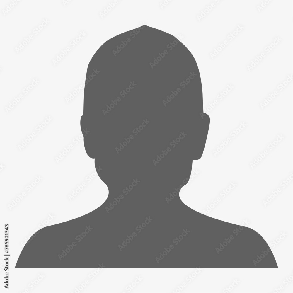 Vector flat illustration. Avatar, user profile, person icon, profile picture. Suitable for social media profiles, icons, screensavers and as a template.