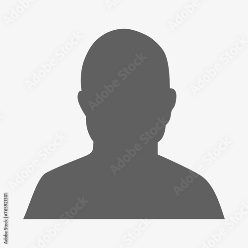 Vector flat illustration. Avatar, user profile, person icon, profile picture. Suitable for social media profiles, icons, screensavers and as a template.