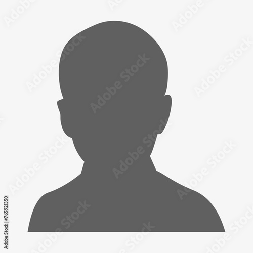 Vector flat illustration. Avatar, user profile, person icon, profile picture. Suitable for social media profiles, icons, screensavers and as a template.