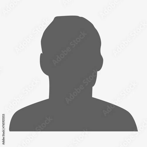 Vector flat illustration. Avatar, user profile, person icon, profile picture. Suitable for social media profiles, icons, screensavers and as a template.