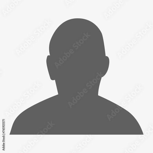 Vector flat illustration. Avatar, user profile, person icon, profile picture. Suitable for social media profiles, icons, screensavers and as a template.