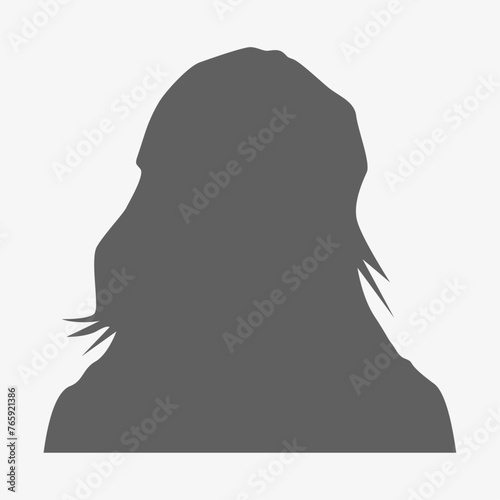 Vector flat illustration. Avatar, user profile, person icon, profile picture. Suitable for social media profiles, icons, screensavers and as a template.