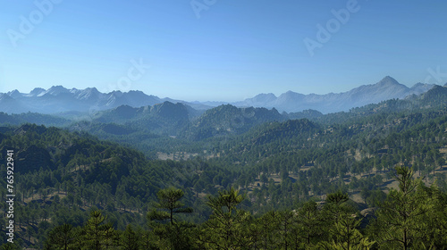 Majestic Panorama of Untouched Wilderness