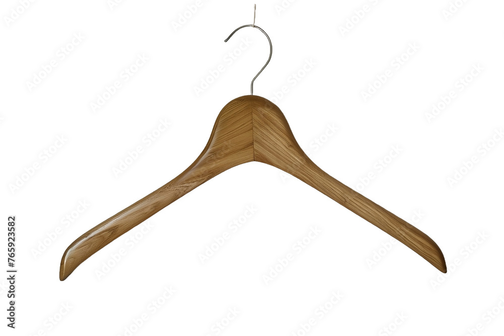 wooden hanger isolated on white background wooden hanger isolated on white background