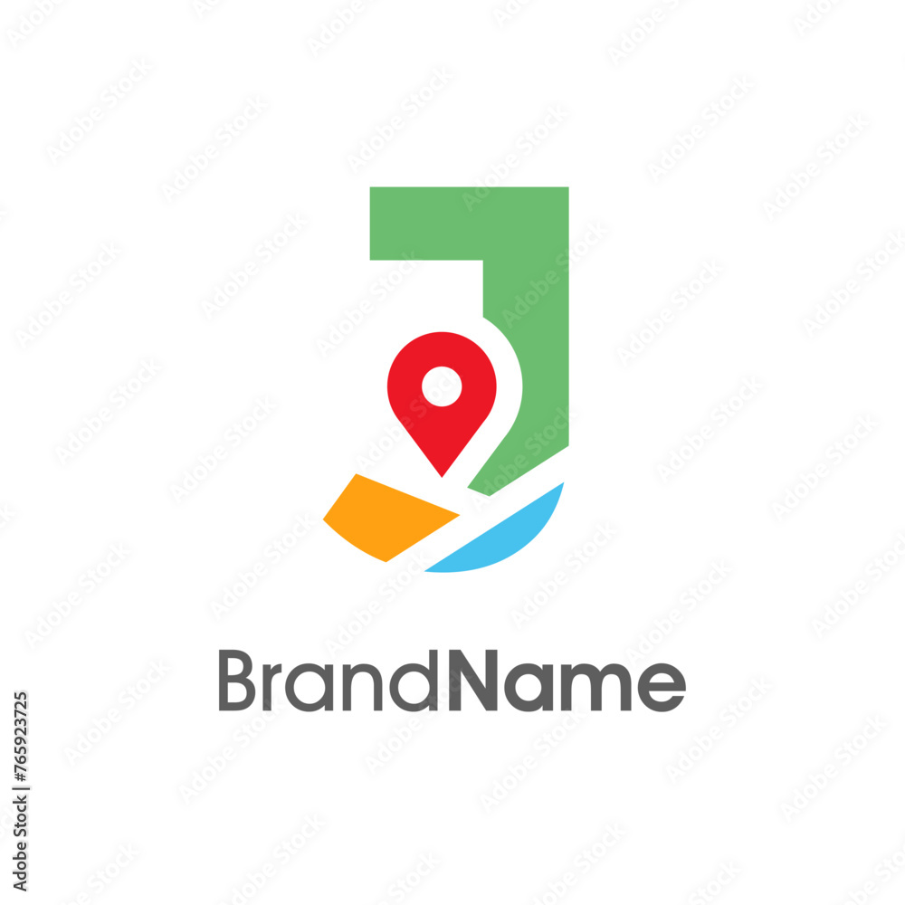 Modern Initial J Maps Location Modern Initial J Maps Location