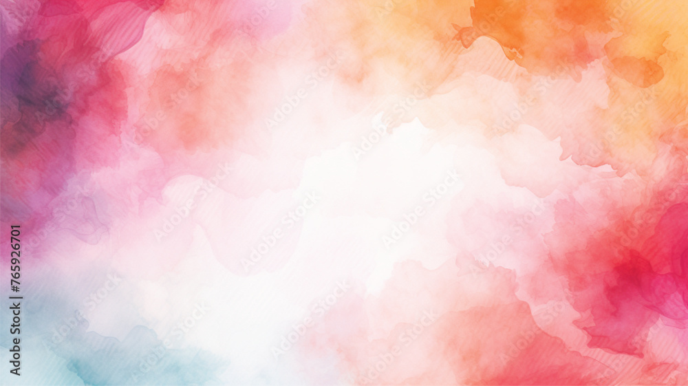 Abstract pastel colors watercolor background. Watercolor background. Abstract watercolor cloud texture.