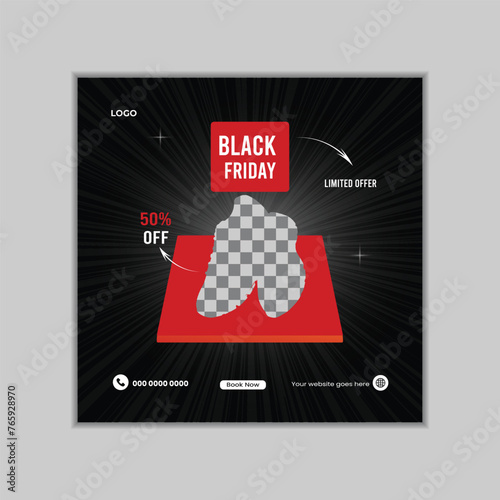 Exclusive shoes social media post template