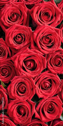 Red roses  flower background