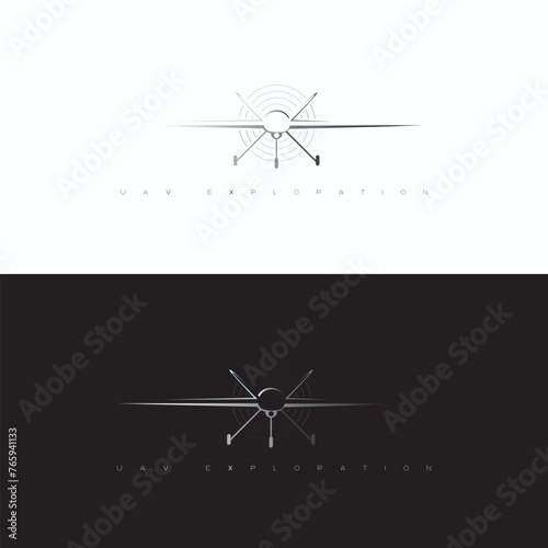 
  Flying camera, transportation gadget, robot dron Isolated vector icon. Flat illustration