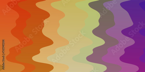 Light Multicolor vector texture with curves.