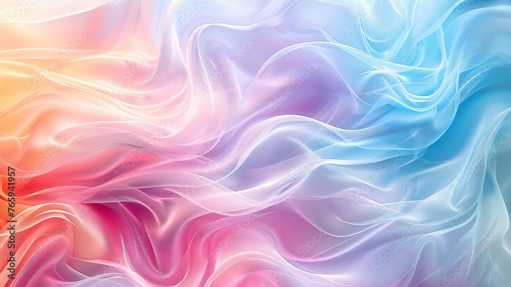 Obraz premium abstract colorful background, light gradient wallpaper, pink, purple, blue colors. Abstract soft color waves.