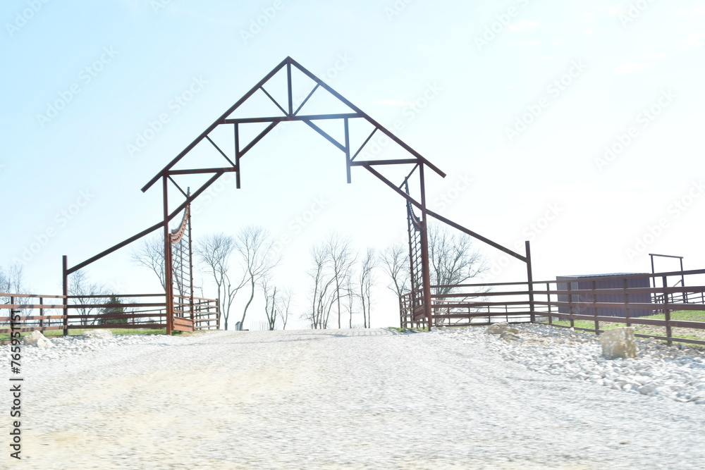 Obraz premium Metal Arch