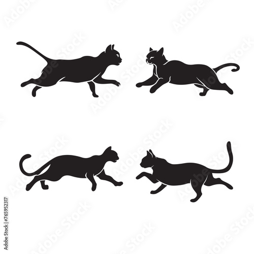  Cat Silhouette