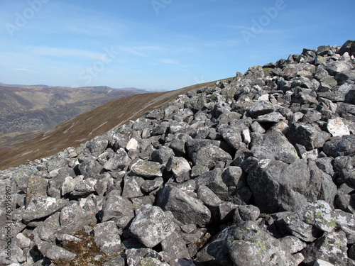 Beinn A' Ghlo - Munro - Carn Liath - Benn Mhaol - Braigh Coire Chruinn Bhalgain - Car nan Gabhar - Blair Atholl - Perthshire - Scotland - UK photo