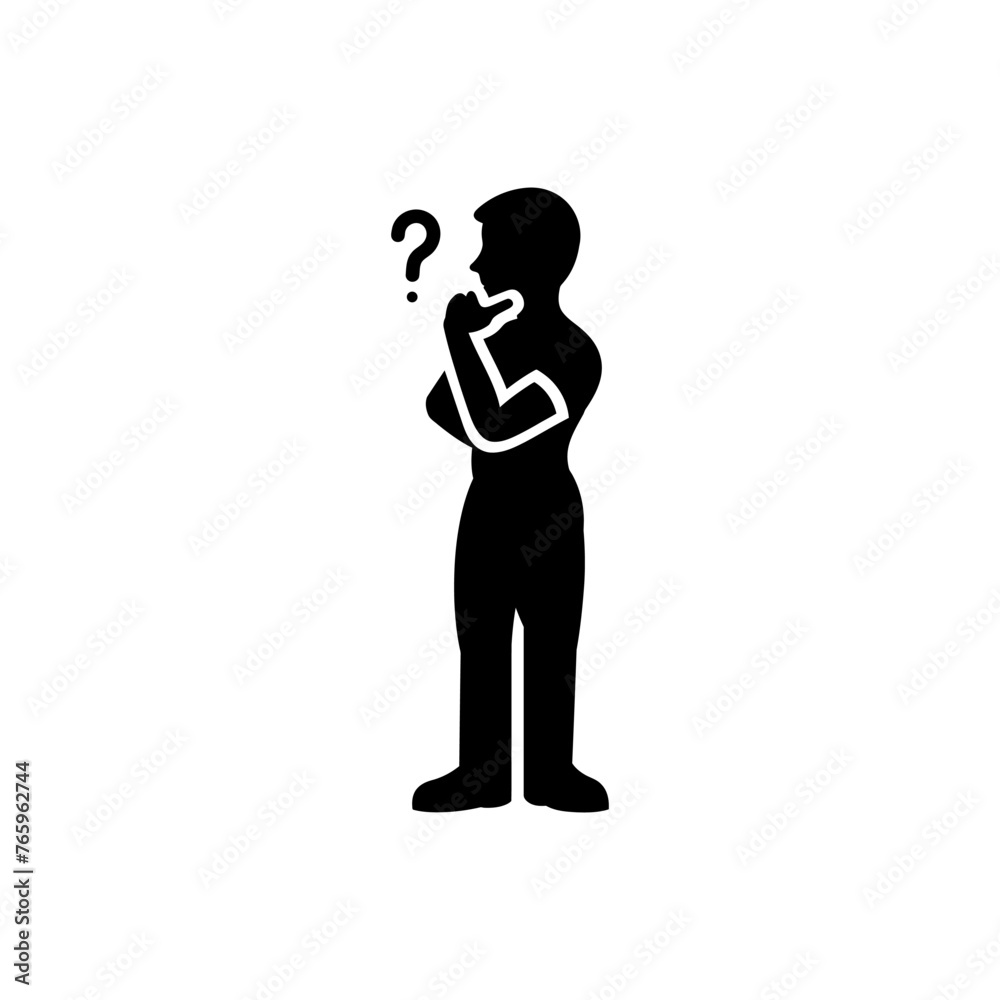 The Questioning Man Icon