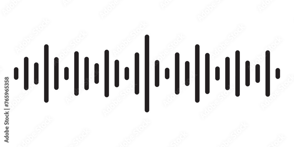 audio wave vector illustration audio wave vector illustration