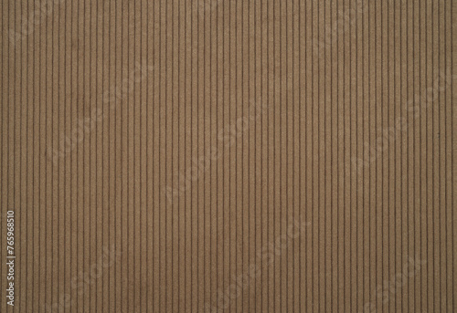 Striped brown textile background cloth vintage backdrop. Macro upholstery backdrop