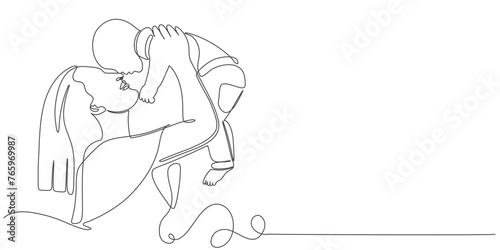mother and child, Mother and son line art vector illustration, mothers day celebration background