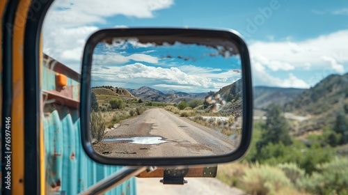 Rear view mirror bus and truck 