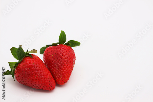 Wallpaper Mural Image of red strawberries on a light background. Torontodigital.ca