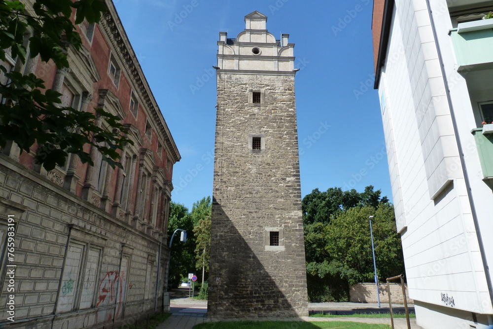 Nienburger Torturm in Bernburg an der Saale in Sachsen-Anhalt