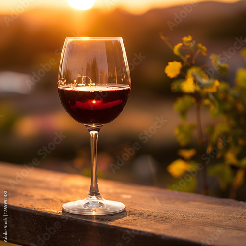 Sunset Wine Experience in Scenic Vineyard