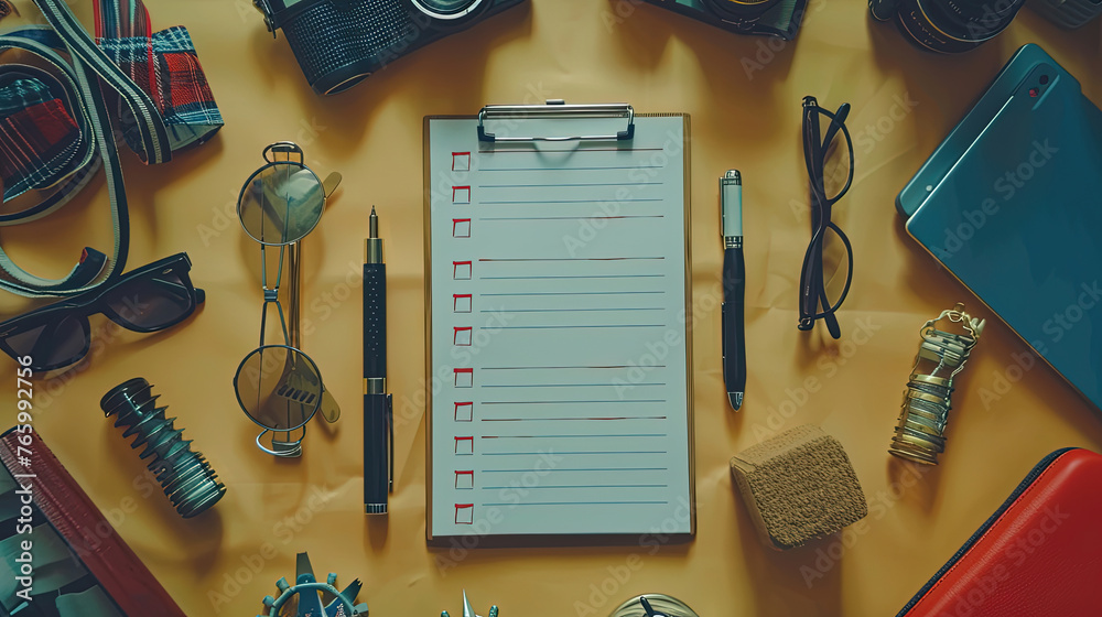 The concept of Checklist day. Time management, concept. Planning and scheduling. Effective workflow, paperwork, office day and deadline. Planning the day writing a to do list checklist The concept of Checklist day. Time management, concept. Planning and scheduling. Effective workflow, paperwork, office day and deadline. Planning the day writing a to do list checklist