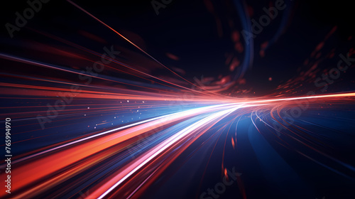 Abstract background of technology waves