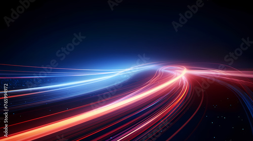 Abstract background of technology waves