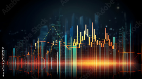 Background image for exchange trading chart © ma