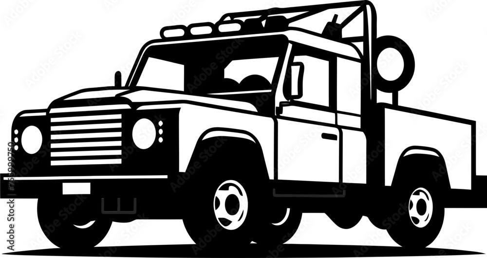 Tow Truck Vector Design Bringing Vehicles to Safety