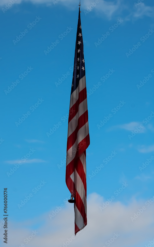 Hanging Abstract American Flag 